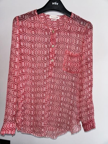 Women Isabel Marant Shirt Pink Silk 36