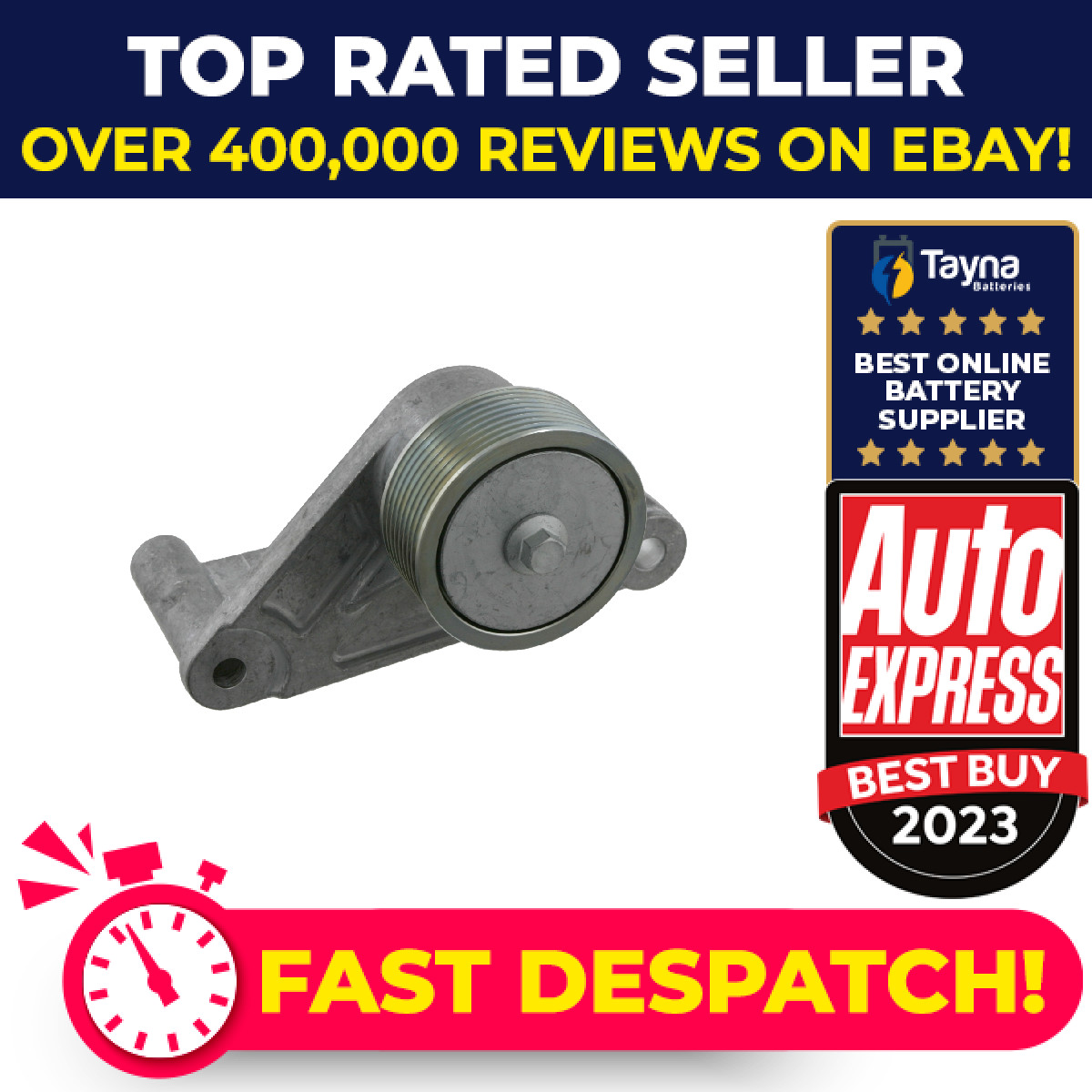Aux Belt Idler Pulley 23273 Febi Guide Deflection A9062000970 A9062001370 New
