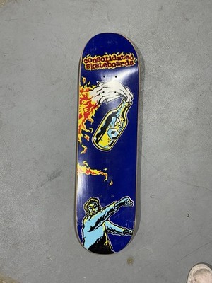 Consolidated Skateboards COCKTAIL screen printed deck. art by Todd