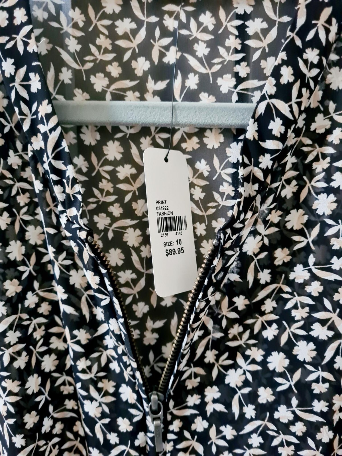 Brand NEW SPORTSGIRL Women's SemiSheer Floral Fashion Bomber Jacket, Size 10 eBay