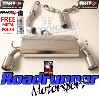 Milltek Exhaust Fits Nissan 350z Cat back System Stainless & Y-Section