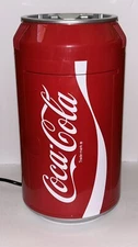 COCA COLA MINI CAN FRIDGE REFRIGERATOR THERMOELECTRIC COOLER 12VDC / 110AC 8 CAN