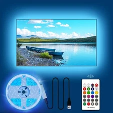 HAMLITE Led Lights for TV 82 85 86 90 95 Inches,21Ft TV Led Backlight for TV ...