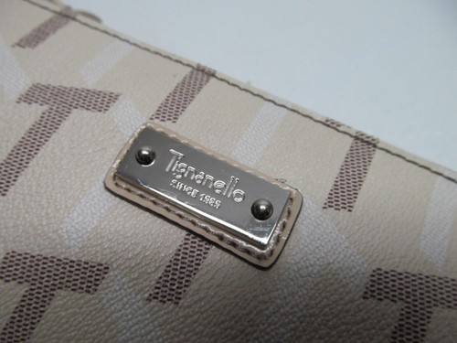 Tignanello Large Signature Clutch Wristlet Pouch Top Zip - Picture 3 of 5