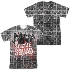 Suicide Squad Splatter Unisex Adult Halloween Costume T Shirt, S-3XL