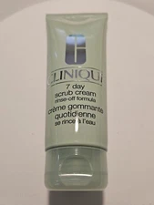 Clinique 7 Day Scrub Cream Rinse-Off Formula 3.4oz/100ml Full Size New