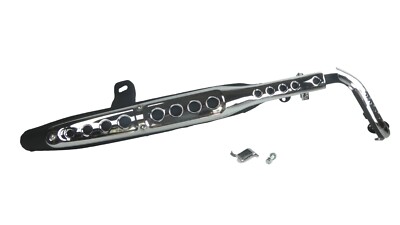 Kepspeed Dax Auspuff schwarz ohne Kat f. Honda Dax AB23 Skyteam Dax u.a. exhaust