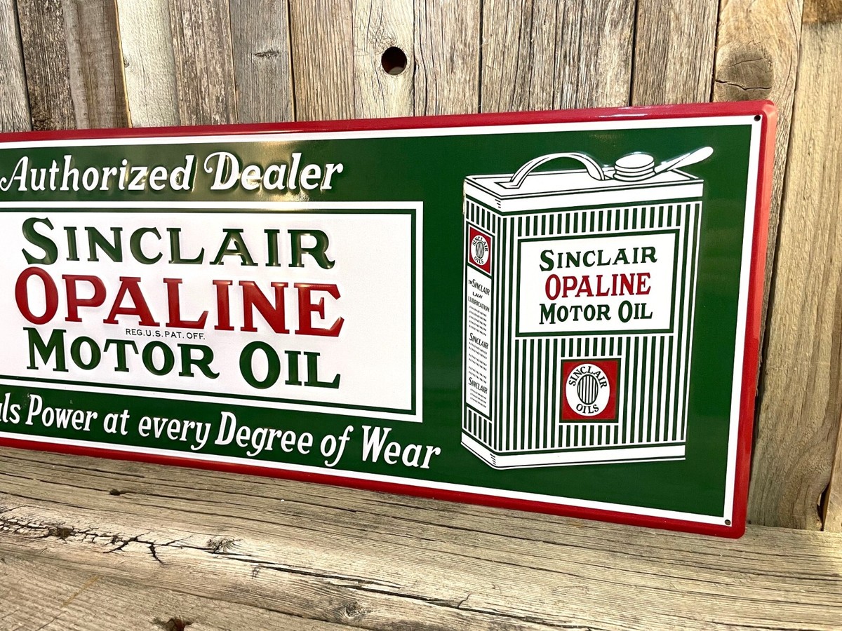 Sinclair Opaline Motor Oil Large 23