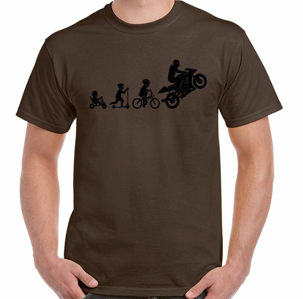 biker evolution t shirt