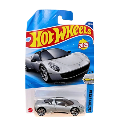 Hot Wheels Gordon Murray Automotive T.33 Silver Color Factory