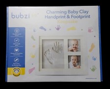 Bubzi Co Baby Handprint Kit  Footprint Keepsake Frame NIB