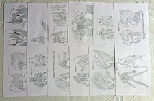 Saint Seiya Set 35 Settei Film Le TEMPLE DE LUCIFER