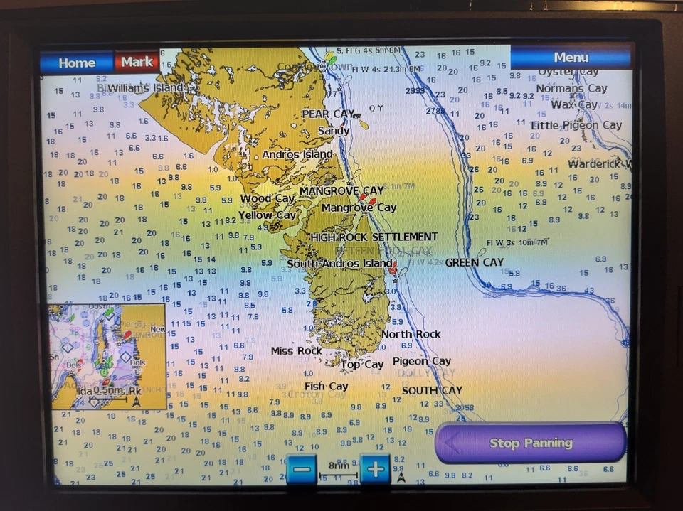 Garmin Chart Southern Bahamas 701x 721x series chartplotters - Image 2 of 2