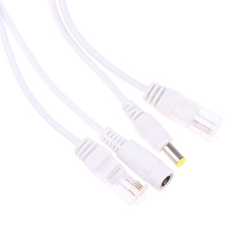POE Cable Power Power Over Ethernet Adapter Cable PoE Splitter RJ45 Injecteur _w - Photo 6/16
