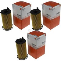 3X Mahle / Knecht OX 354D ÖLfilter Oelfilter Oil Filter