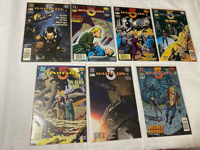 BABYLON 5 Comic DC # 1-4, 6, 9-10 (1995 ) DC Comics Straczynski TV Series VF