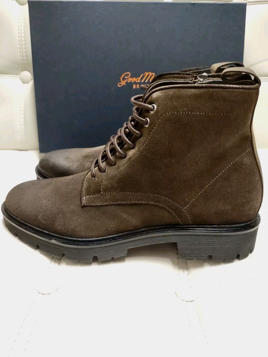 Good Man Brand Modern City T Moro Brown Leather Ankle Boots  display picture 2