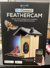 Genie Bird Connect Feathercam Smart Feeder Camera AI Identification Alexa Google