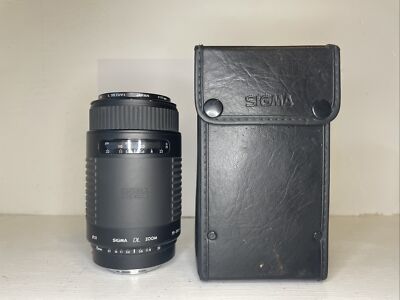 Sigma DL Zoom 75-300mm 1:4-5.6 Auto Focus Lens For Minolta/Cannon