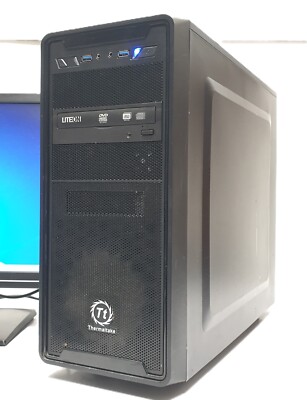 ASrock Computer Windows 7 Gaming i5 3,50GHz 256GB 8GB PC DVD-RW R7 200 HDMI DP