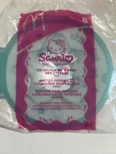 McDonalds Hello Kitty CD Holder Happy Meal Toy Body Art Tattoos 2002 New 