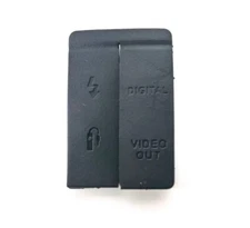 5D Rubber USB Cover Set Digital/VIDEO OUT Cap For Canon 5D, 5D Mark 1