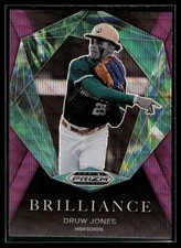 2022 Panini Prizm Draft Picks Brilliance Prizms Purple Wave #2 Druw Jones