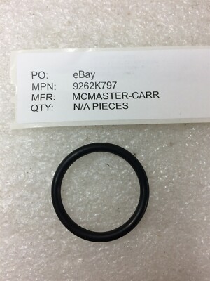 9262K797 MCMASTER Oil-Resistant Buna-N O-Ring 3.5 mm Wide 30 mm 50 PIECES