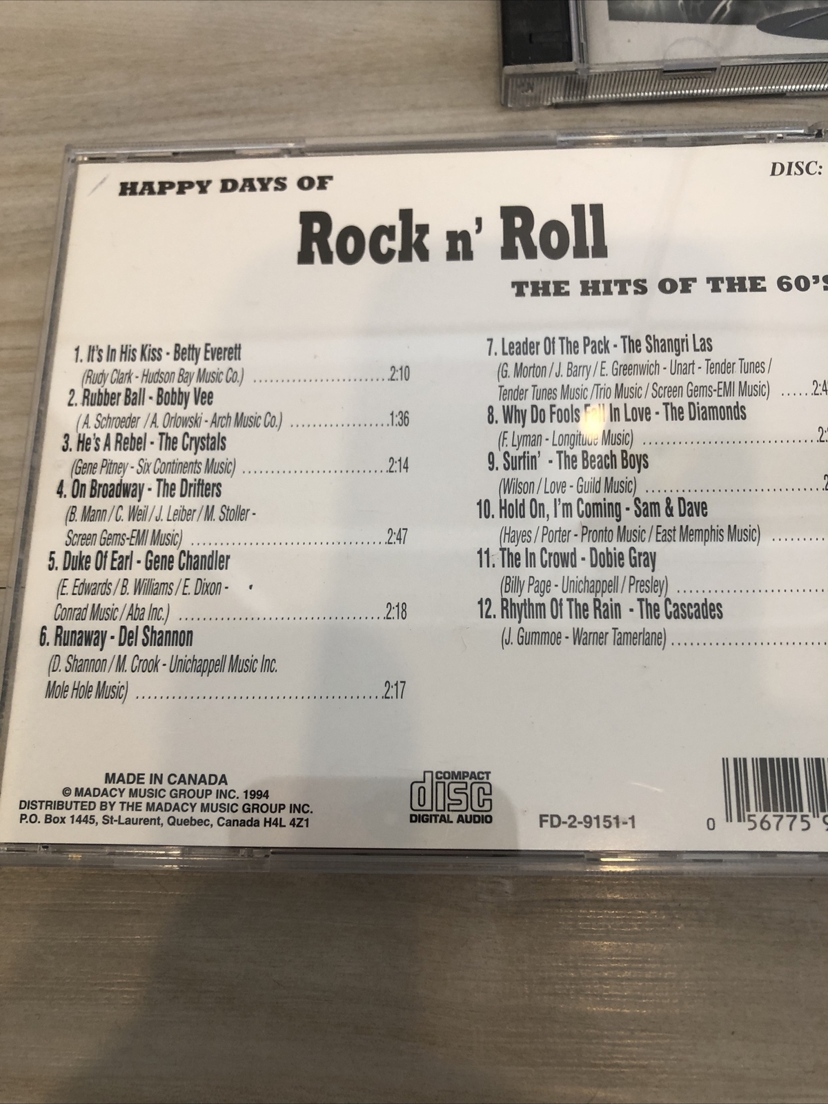 Huge 9 CD 50s & 60s 160+songs Tutti Frutti Classic Love Happy Days Of Rock