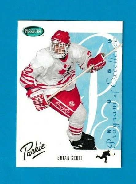 1994-95 Parkhurst SE GOLD parallel # SE268 Brian Scott CANADA - Image 2 of 3