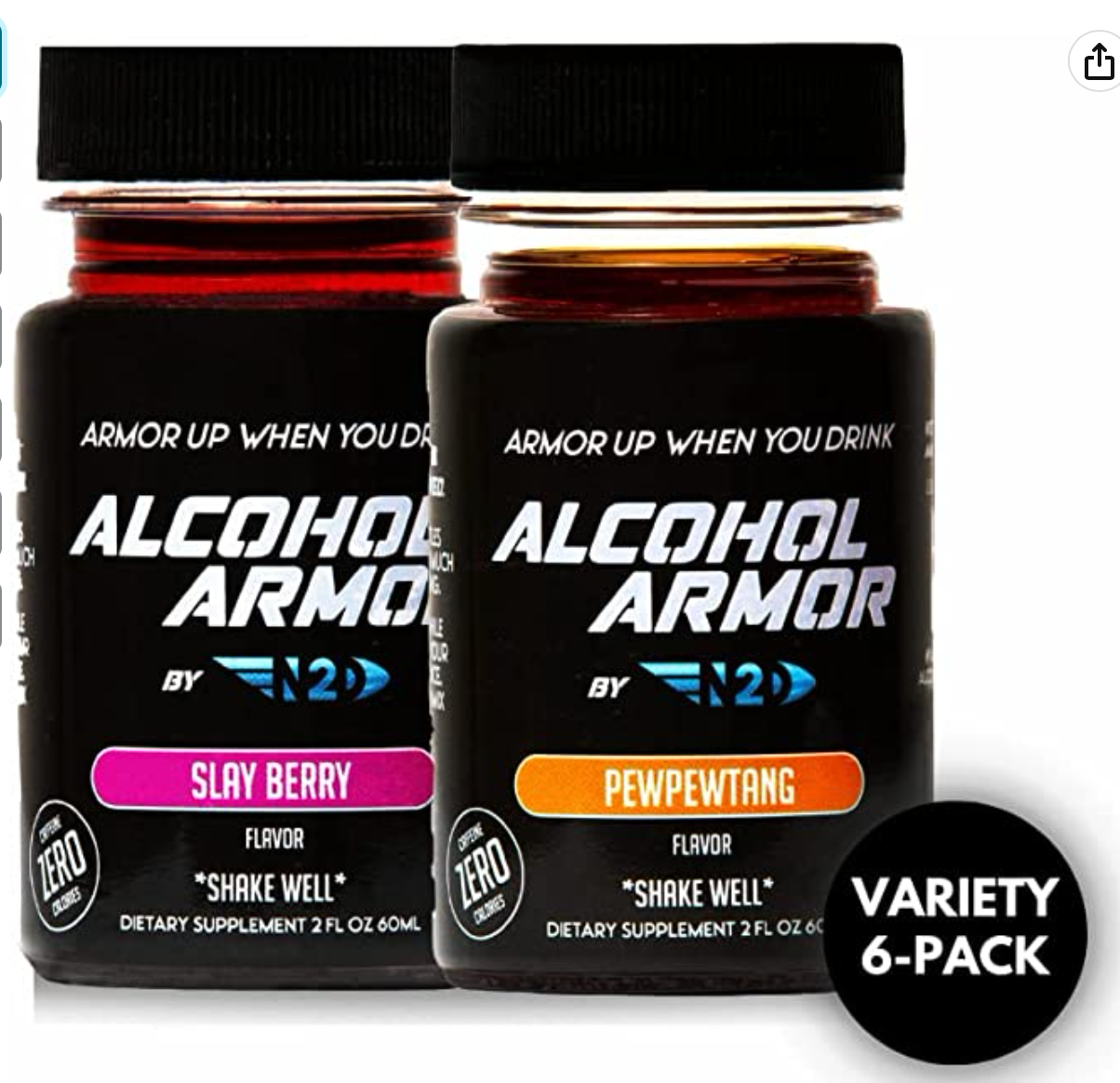 Alcohol Armor Hangover cure eBay