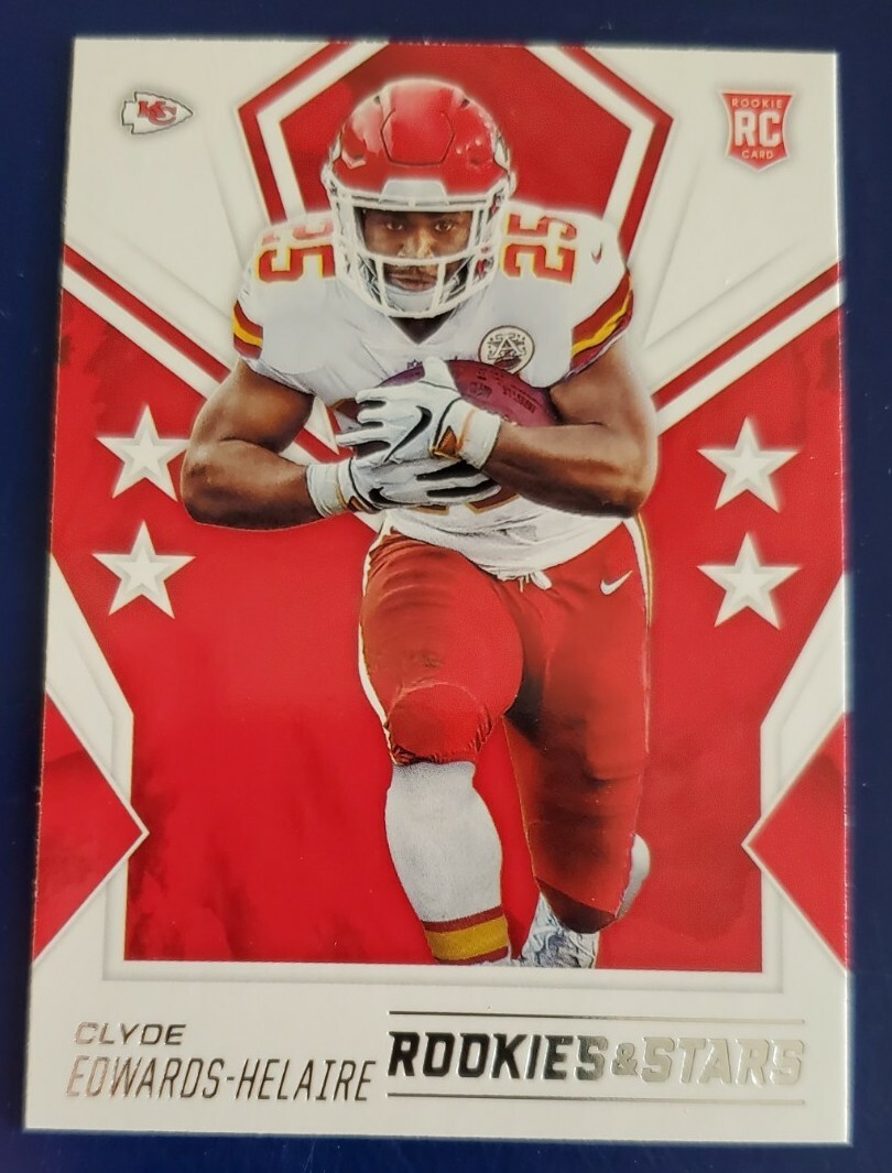 2020 Panini Rookies & Stars Clyde Edwards-Helaire Kansas City Chiefs #109 RC