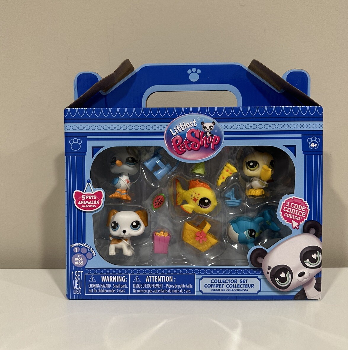 Mini Figurine Littlest Pet Shop N°61 – Occasion – Marque Hasbro