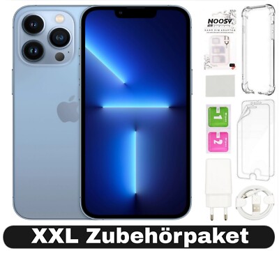 Apple iPhone 13 Pro Max - 128 256 GB - Silber Blau Graphit Grün - 100% Batterie