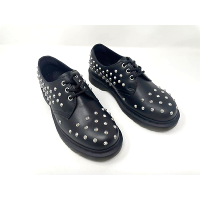 Dr. Martens 1461 Stud Wanama Leather Oxford Derby Shoes  display picture 1