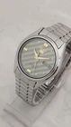 Vintage Seiko5 Day-Date Automatic 17 jewels Men's Watch Japan Made Grey 593308