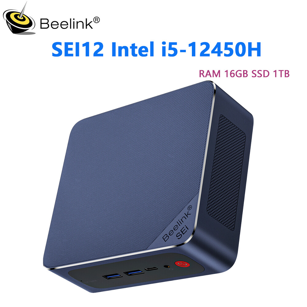 Beelink Sei 12 Intel i5-12450H office laptop wifi6 DDR4 Windows 11