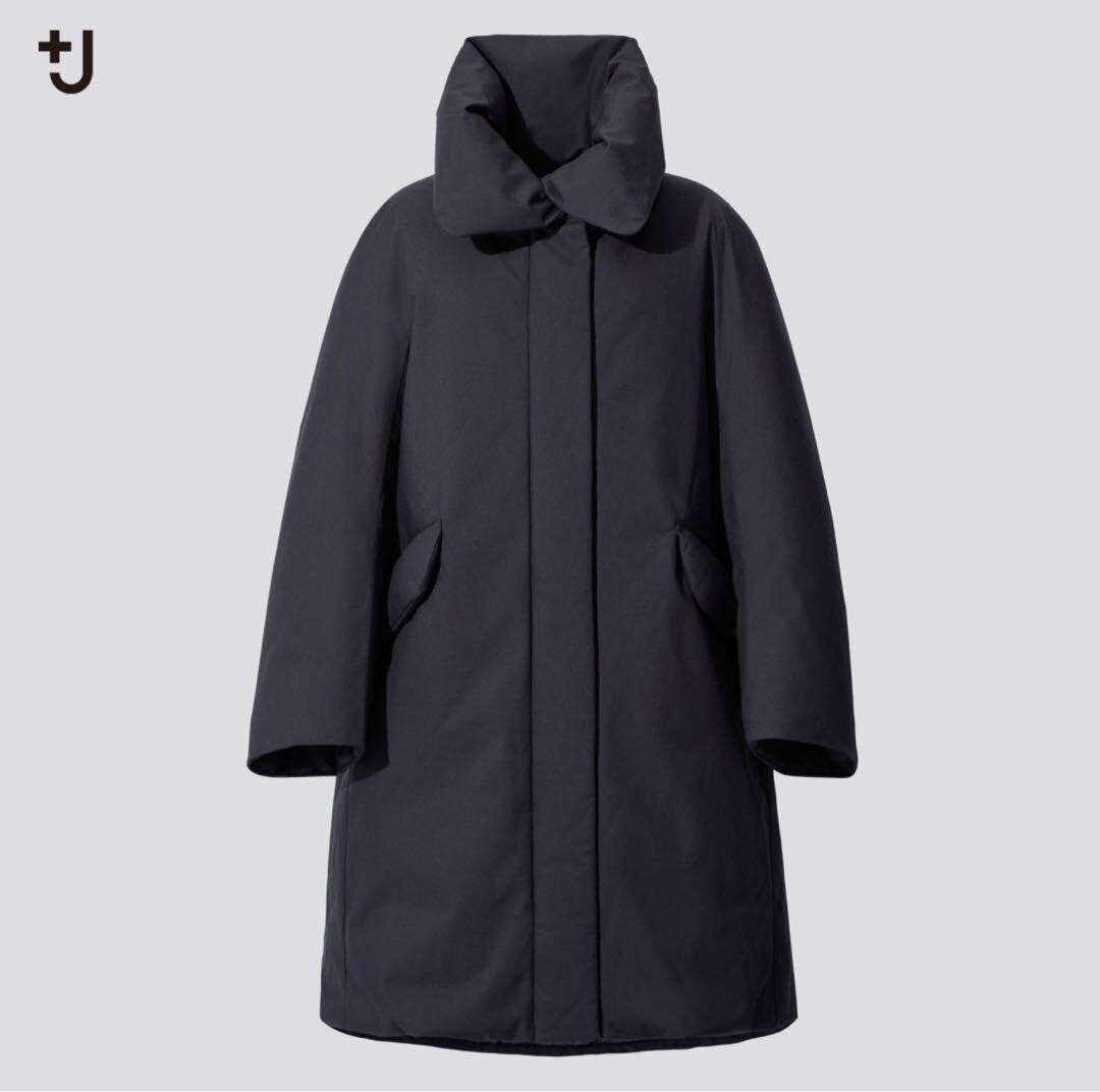 ダウンジャケット XL　ユニクロ＋Ｊ Uniqlo x Jil Sander +J Hybrid down Coat Navy XS S M L XL XXL