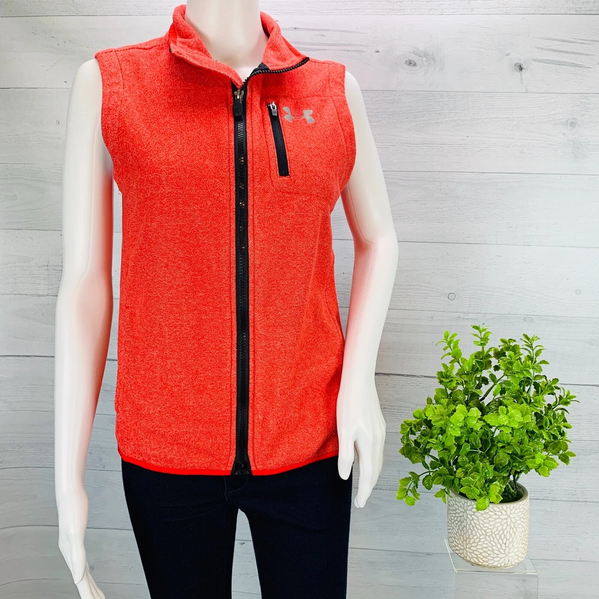 Under armour orange vest sale