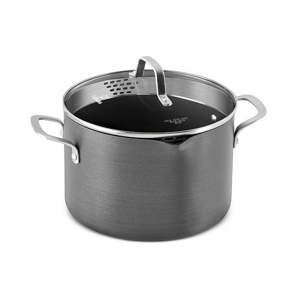 Calphalon Classic 8qt Pot With Lid Brand New Ships Fast!