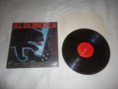 AL DI MEOLA-ELECTRIC RENDEZVOUS 1982 COLUMBIA RECORDS LP C 37654 EXC. VG+-VG++