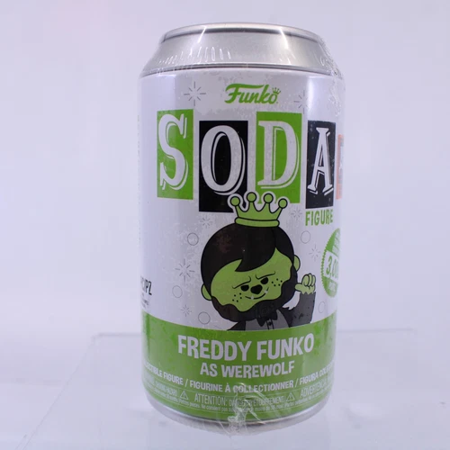 Funko Soda Pop Heavy Metal Halloween Exclusive FREDDY as WEREWOLF Vinyl Figure