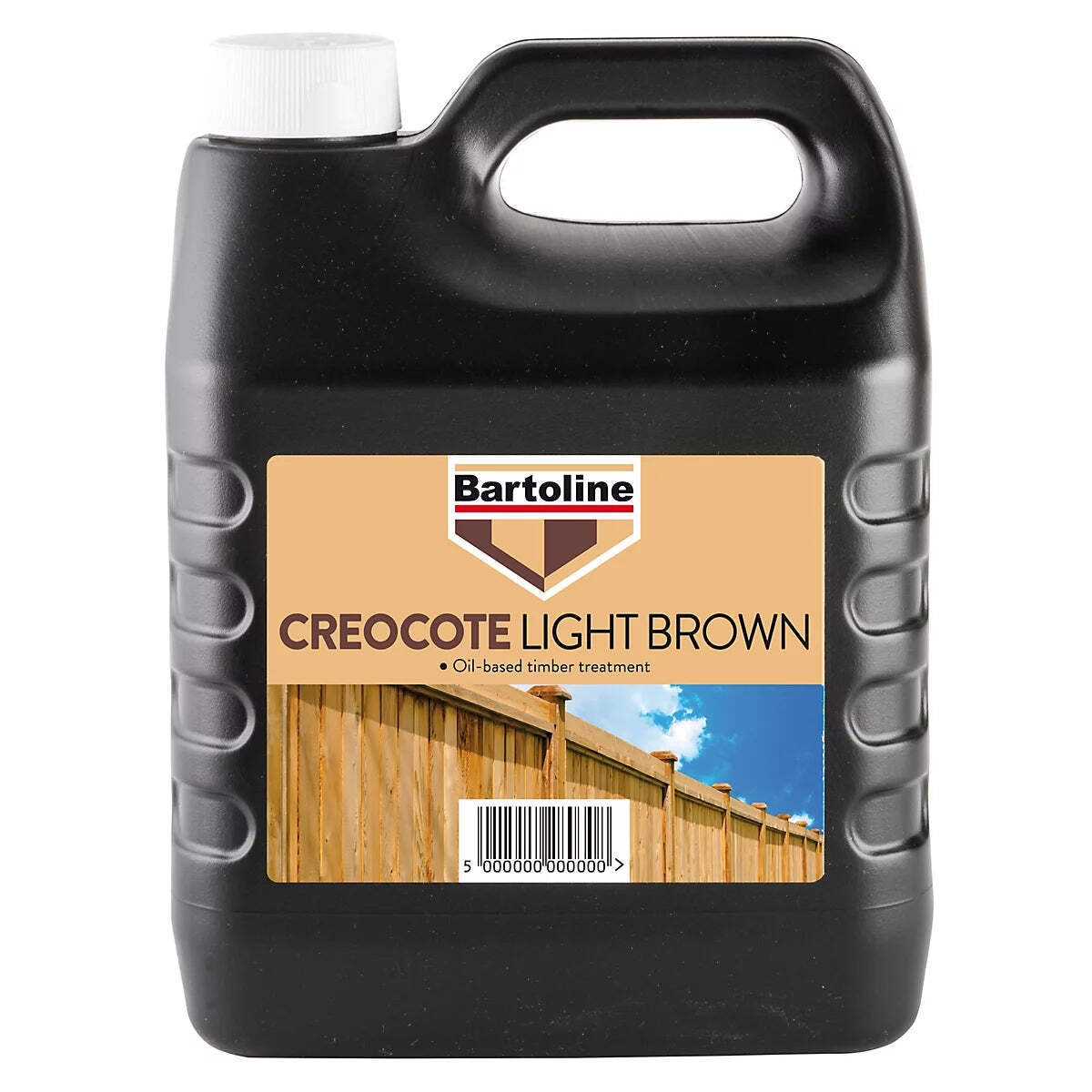 Bartoline Light Brown Creosoak Oil-Based Timber Treatment For Exterior Wood 4L - Image 2