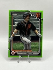 Cole Foster 2024 Bowman BP-83 Green /399 Giants