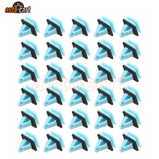 30pcs Blue Nylon Rocker Panel Molding Clips Sealer For 2009-2016 Hyundai Genesis