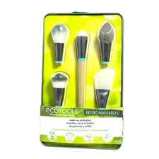 Ecotools Interchangeables Wake Up and Glow 5 Brush Heads (3173) NEW SEALED