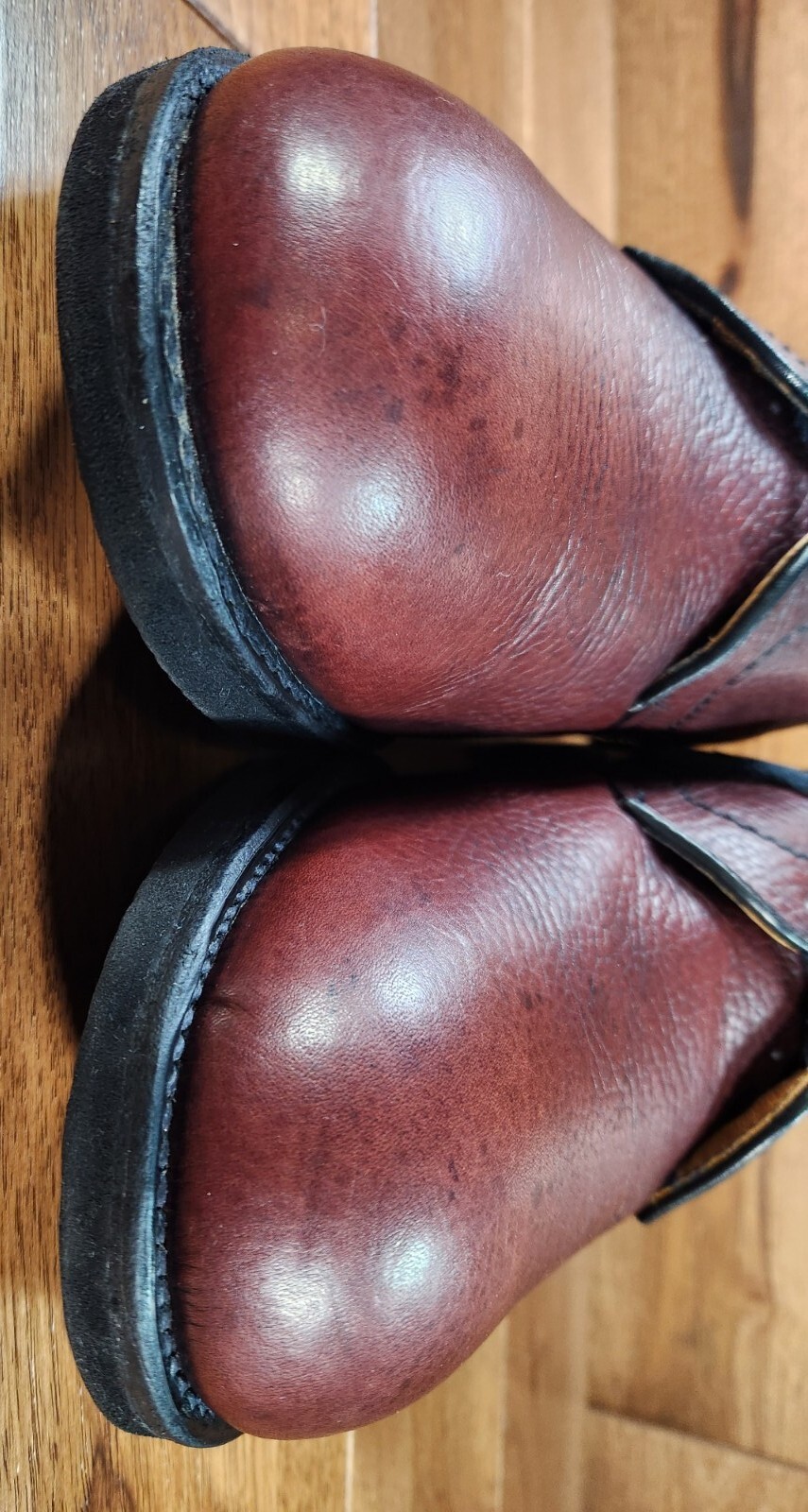 SAOLA Blucher Alden CDI pelle di vitello marrone punta liscia 312 extra largo 10 EEE EEEEE