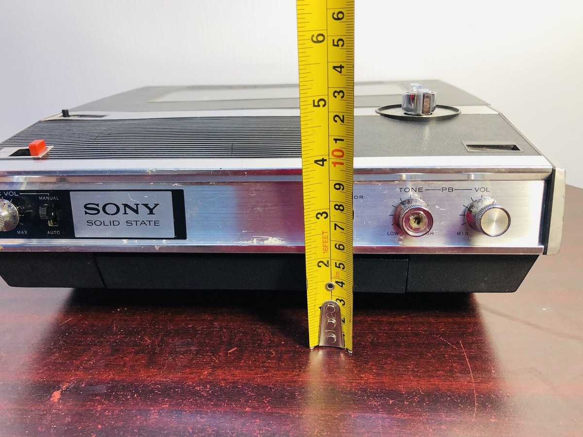 SONY TC-222-A TAPECORDER Reel to Reel Tape Recorder Vintage
