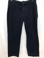 Polo Ralph Lauren Pants Mens 37x30 Vintage Preston Cotton Blue Corduroy tag38 