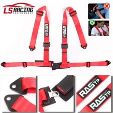 1x 4 Point Sport Quick Release Seat Belt Harness for Racing Car UTV 2inch